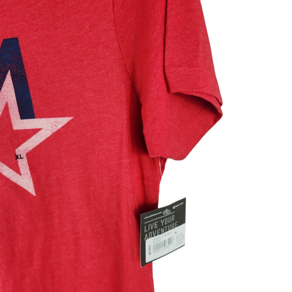 USA Eddie Bauer, women's red Tee-shirt, XL - Picture 5 of 5